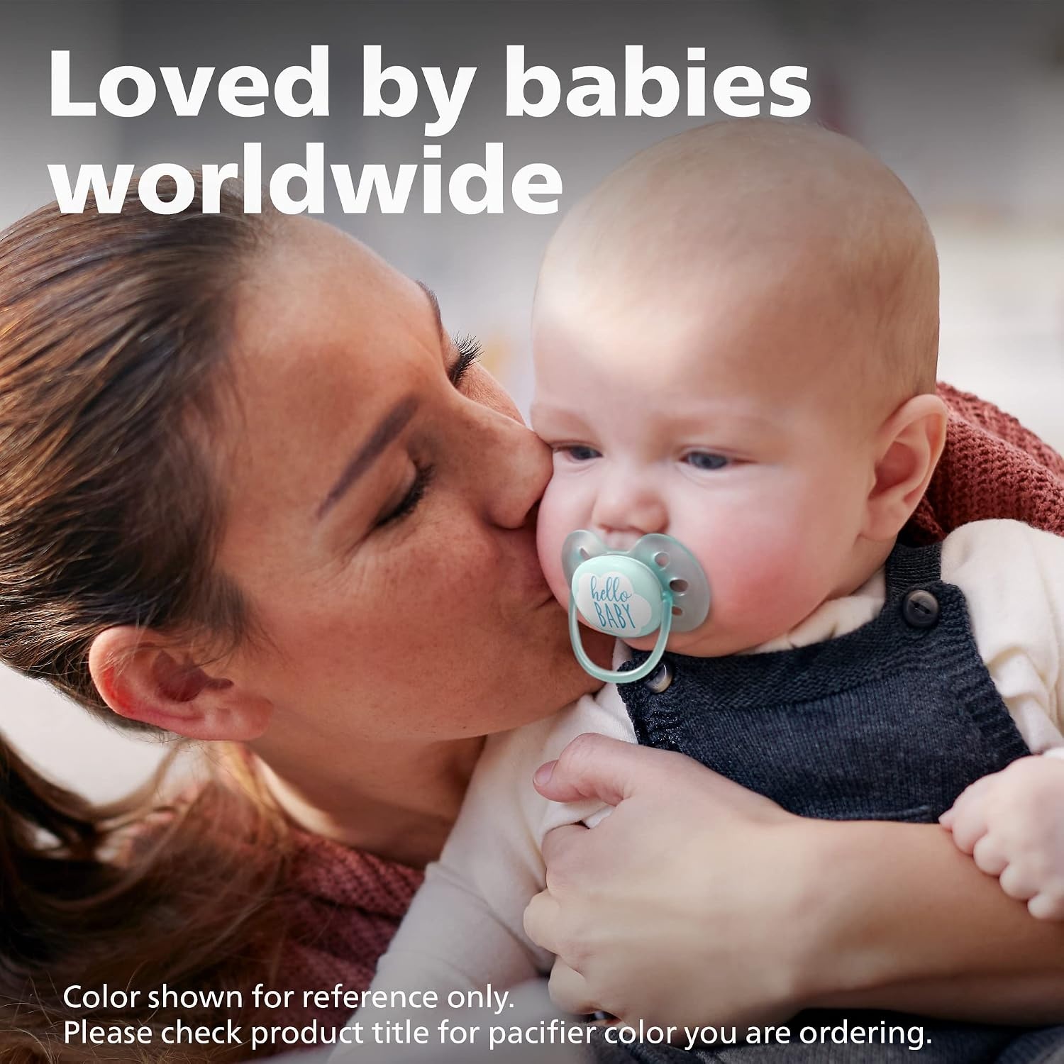 image:imagePhilips AVENT Ultra Soft Pacifier 06 Months Dreams and Happy Designs 4 Pack WhiteGreen SCF22243PrincessSwans