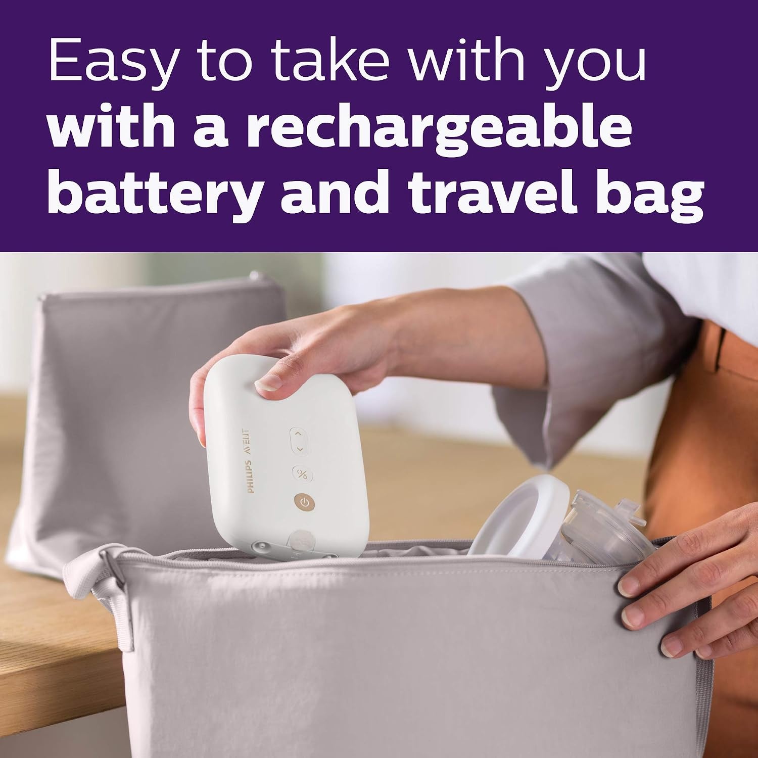 image:imagePhilips Avent Double Electric Breast Pump Hospital Strength Travel BagDouble Electric Breast Pump
