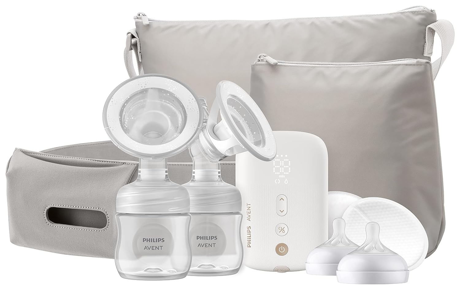 image:imagePhilips Avent Double Electric Breast Pump Hospital Strength Travel BagDouble Electric Breast Pump