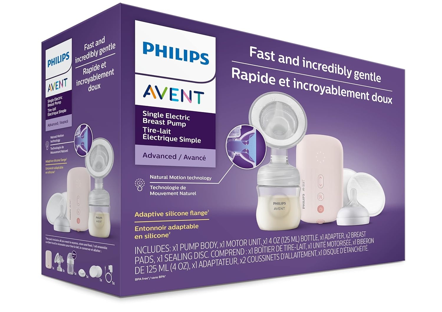 image:imagePhilips Avent Double Electric Breast Pump Hospital Strength Travel BagSingle Electric Breast Pump