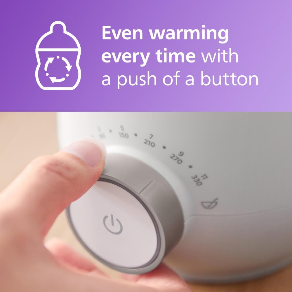 image:imagePhilips Avent Premium Fast Bottle Warmer with Smart Temperature ControlBottle Warmer
