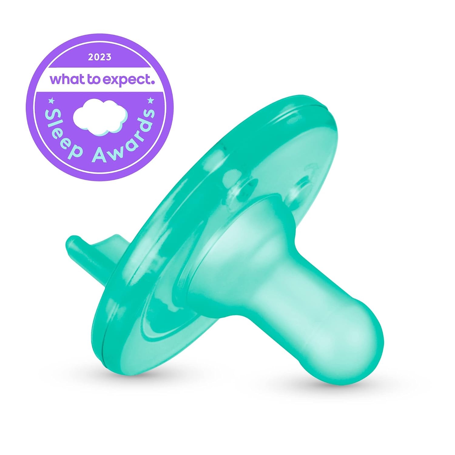 image:imagePhilips Avent Soothie Snuggle Pacifier Holder with Detachable Pacifier 0mSloth
