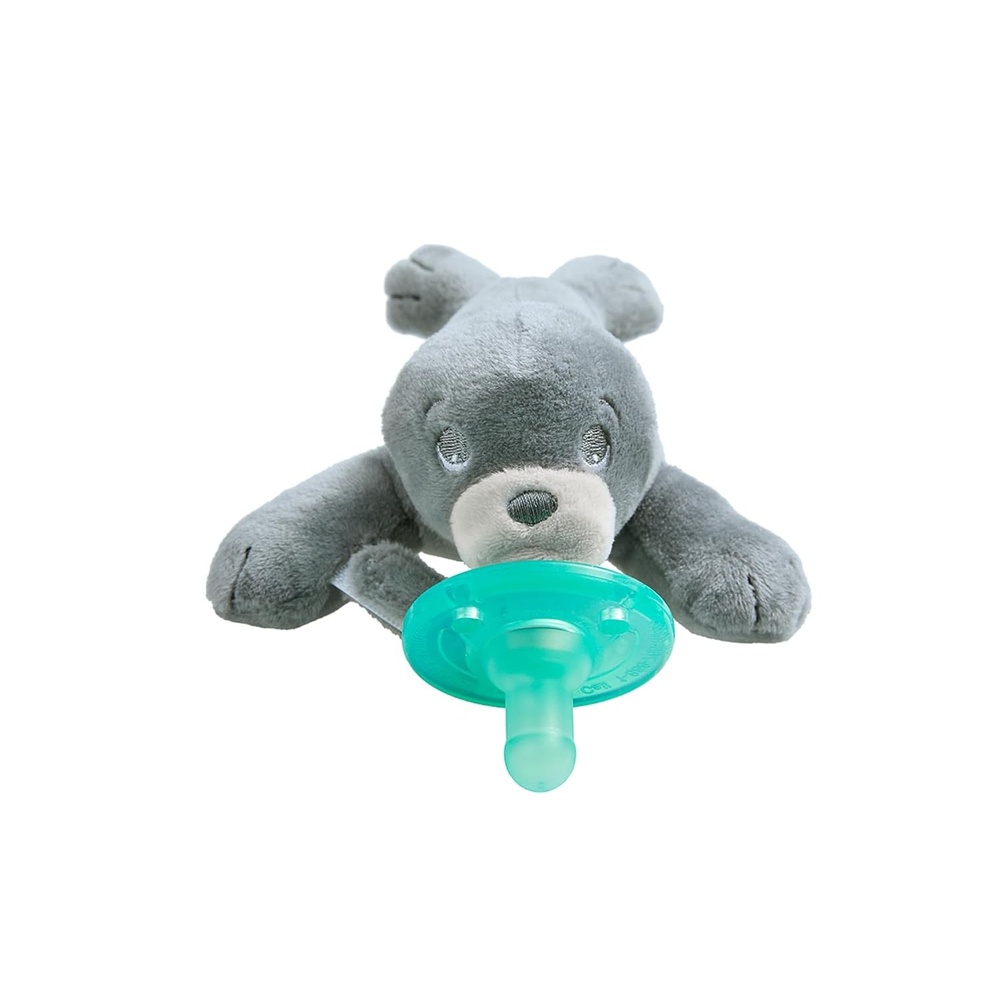 image:imagePhilips Avent Soothie Snuggle Pacifier Holder with Detachable Pacifier 0mSeal