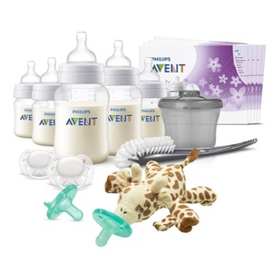 Philips Avent Anti-Colic Baby Bottle with AirFree Vent Essentials Gift Set(Essentials)